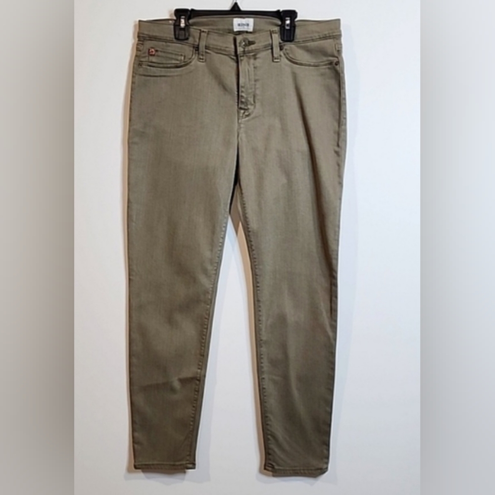 Hudson jeans krista ankle NWT Size 31 Light Army Gree
